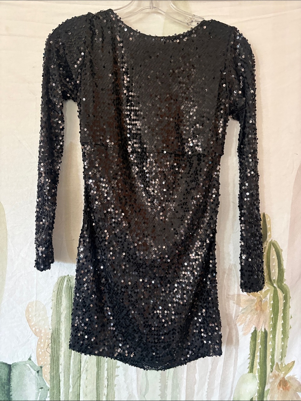 Leiluna Collection by Leilani Sequin Low Back Mini Dress 🌵Small